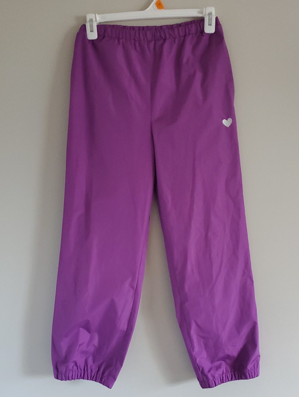 OshKosh B'gosh Girls Purple Waterproof Rain Pants Size 12 Outdoors Activewear